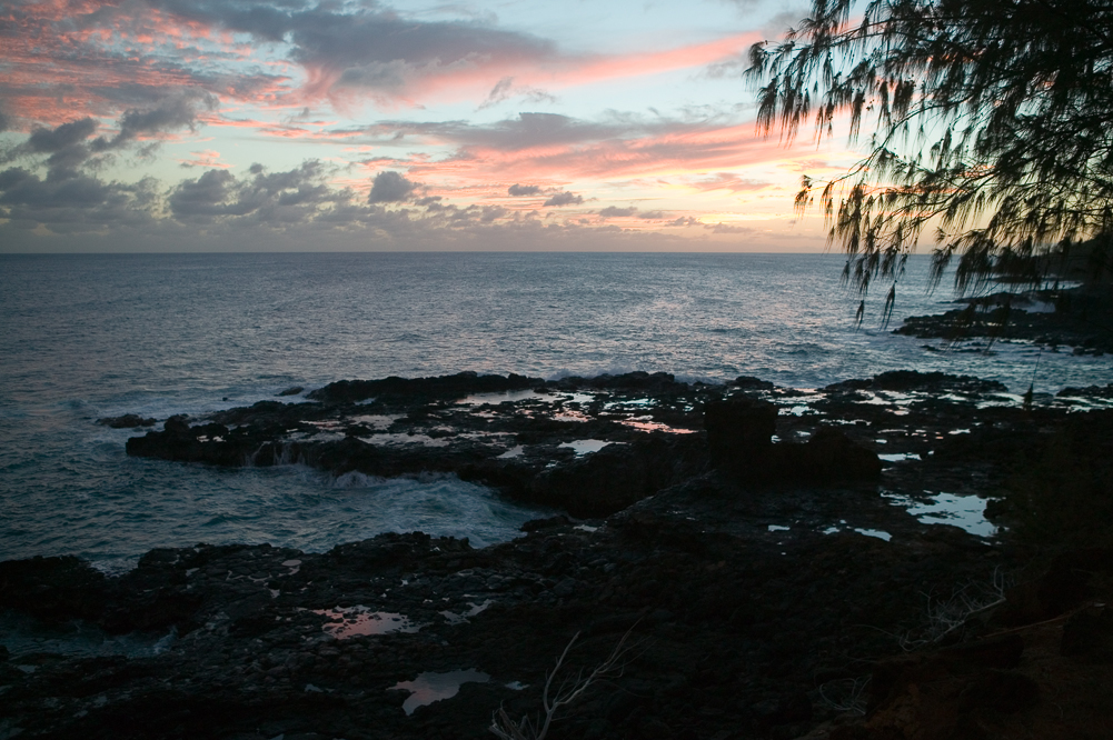 Sunset at Blowhole