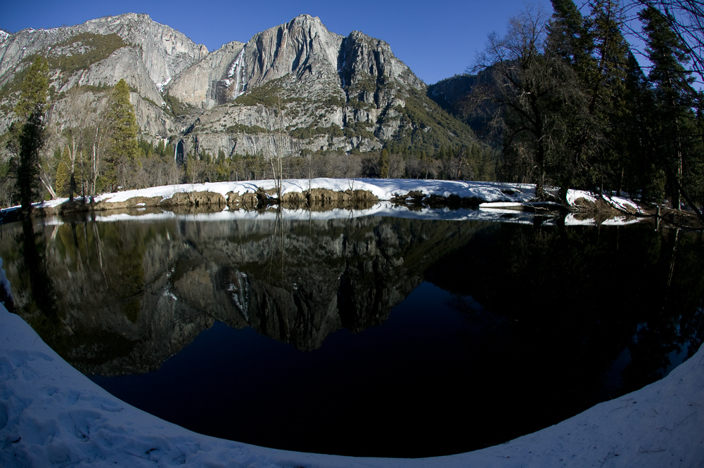 Merced River and Yosemite Falls