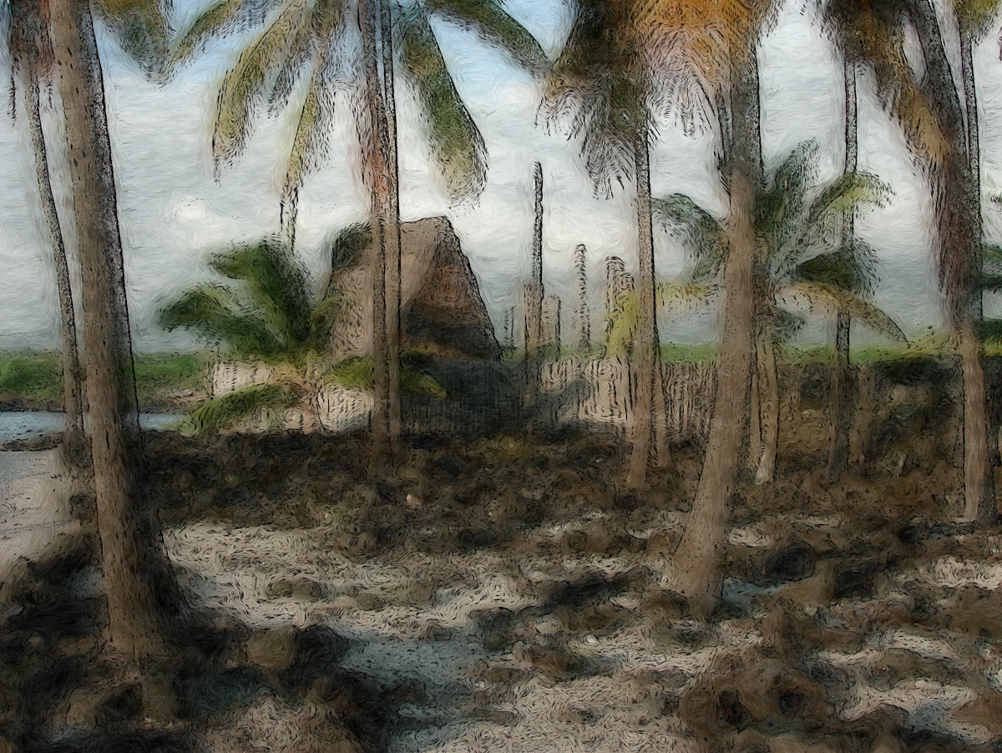 Pu u honua O' honaunau