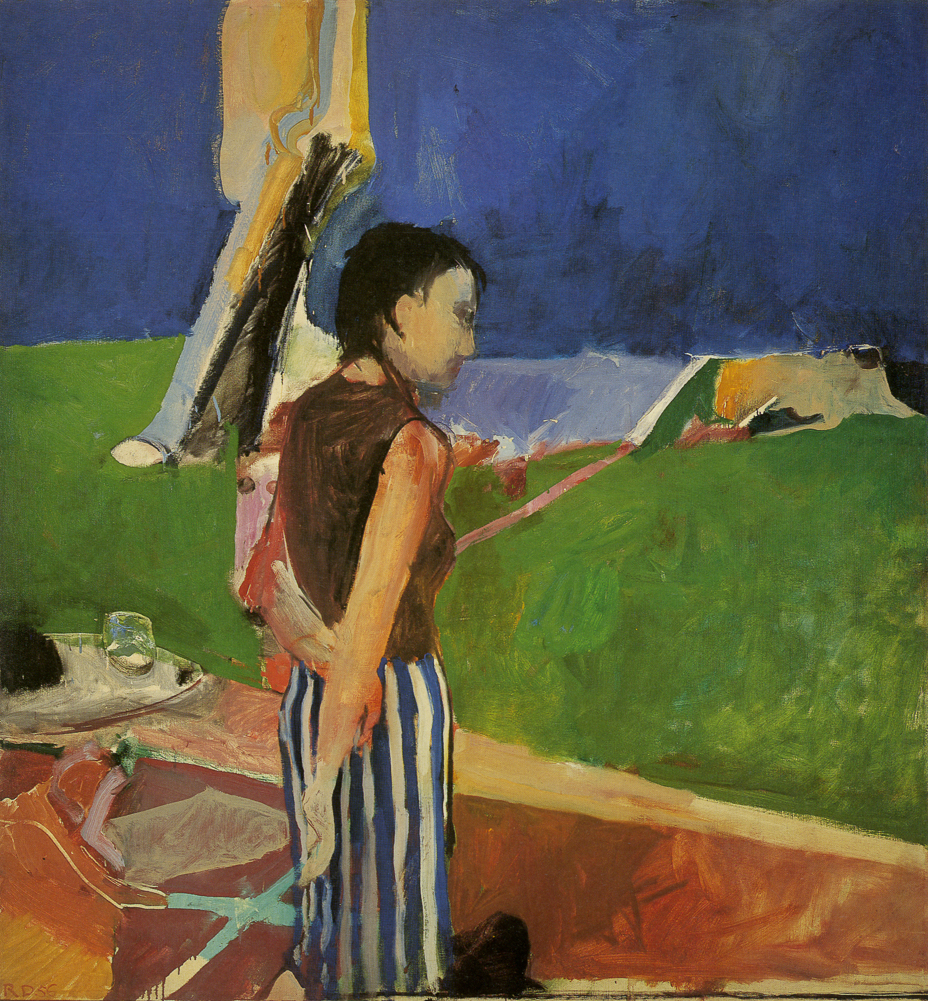 Girl on Terrace